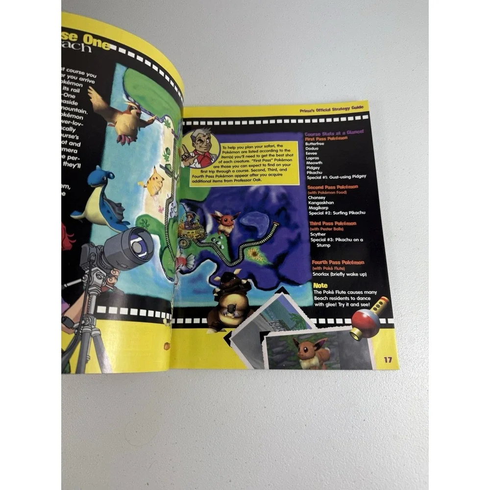 Pokemon Snap Prima's Official Strategy Guide Nintendo 64